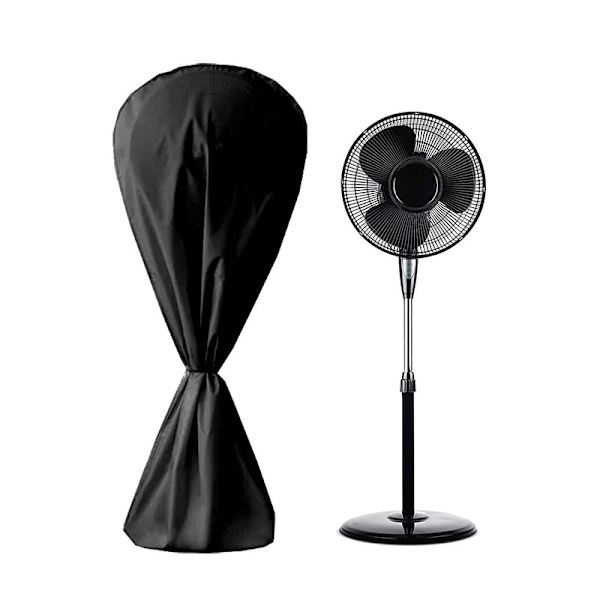 Altomfattende ventilatorbeskyttelse - gulvventilatorbeskyttelse - fugtbestandig og støvtæt vaskbar stående ventilatorbeskyttelse 145*75cm