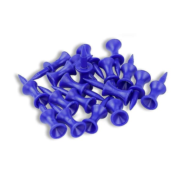 Okrossbara Golf-Tees i Plast, 100-pack