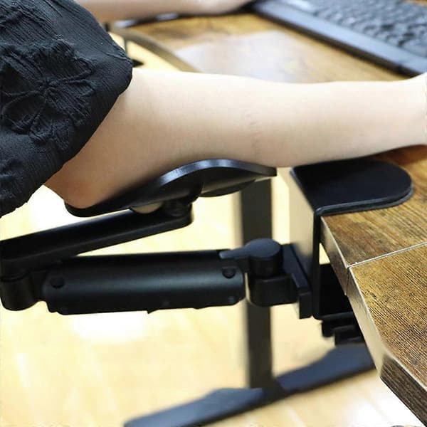 Ergonomisk armlen håndleddsstøtte for skrivebord, datamaskin armlenbrakett for stol, musematte armlenbrakett konsoll