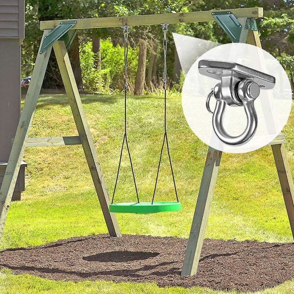 2-pack 304 rostfritt stål takkrokar för väggmontering, krok för sandsäck, gymrep, hängmatta, gunga