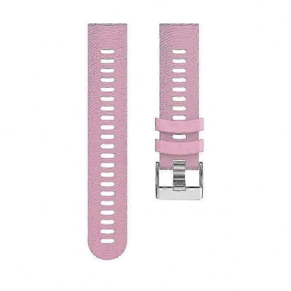 Udskiftningssilikonearmbåndsurrem kompatibel med Forerunner 245 Pink