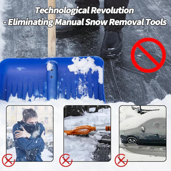 Elektromagnetisk molekylär interferens-frostskyddsmedel för snöborttagning Instrument Bil, 100% Ny -q B
