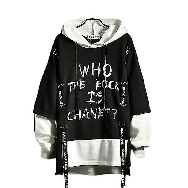 Bluza Streetwear Techwear Harajuku Hip Hop black xxl