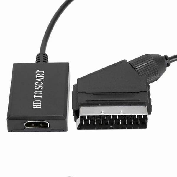 HDMI til Scart-kabel HDMI til Scart-adapter HDMI til Scart-konverter Videoadapter