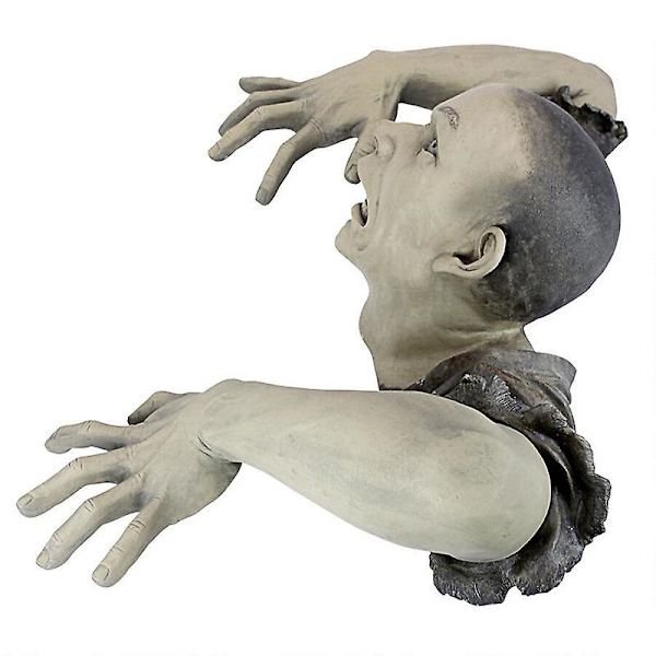 Kreativ Zombie Horror Terror Livagtig Skulptur Have Resin Sjov Zombie