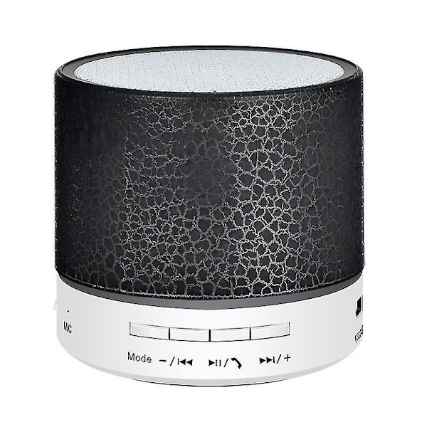 Bärbar Bluetooth LED Mini-högtalare med handsfree-samtal, stereoljud