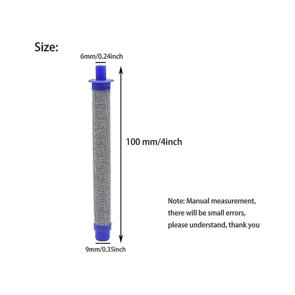 288716 Indløbs sugefilter og 288749 Airless sprøjtemaskine filterkombination passer til Airless S