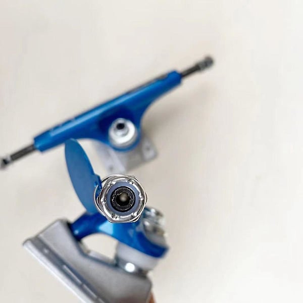 147mm Thunder Skateboard Trucks Skate Truck Dubbel ihålig, blå_gåva av G