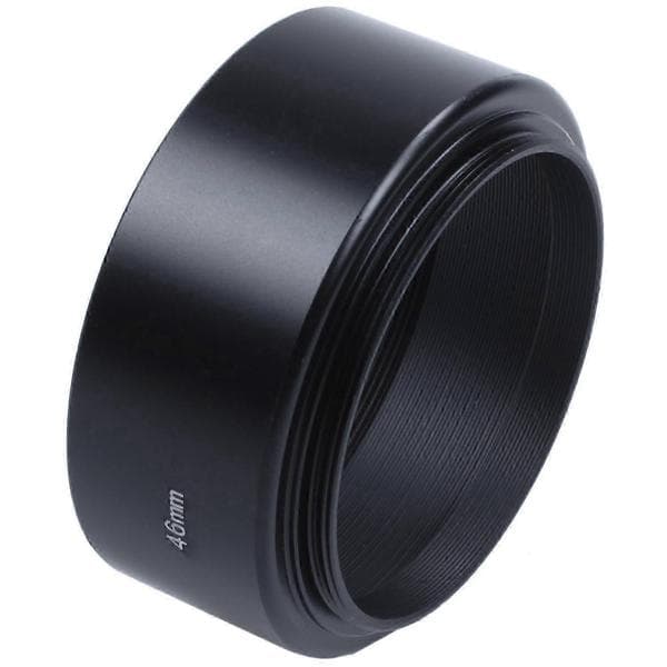 Metalmodlysblænde, 46mm standardmontering svart