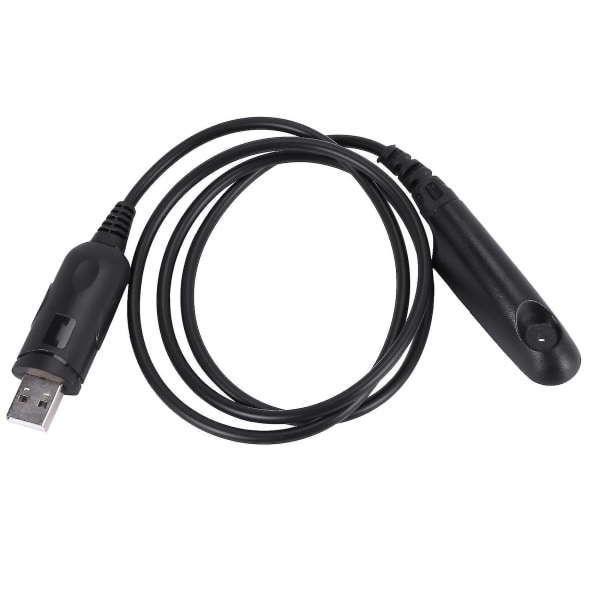 Usb-programmeringskabel för radio Ht750 Ht1250 Pro5150 Gp328 Gp340 Gp380 Gp640 Gp680 Gp960 Gp1280 Pr8 Black