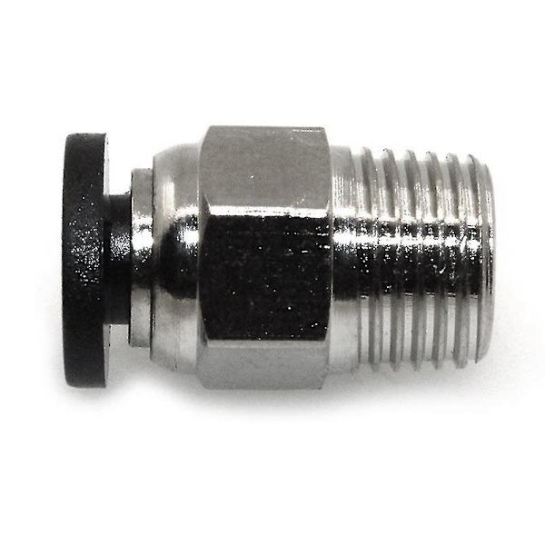 Pc4-m10 Han Straight Pneumatisk Pefe Slange Push For -v6 Fitting Connector Bowden Ekstruder 3d Printer (pakke med 10stk)
