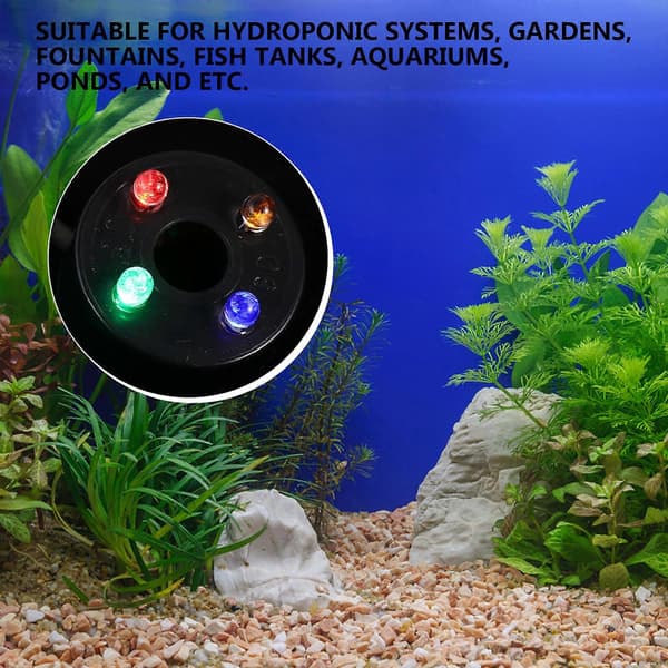LED-vattenpump för akvarium 2W Tyst Dränkbar Inkluderad