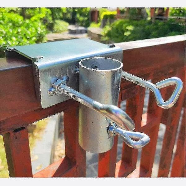 Pladsbesparende parasolholder til dæk/terrasse/båd