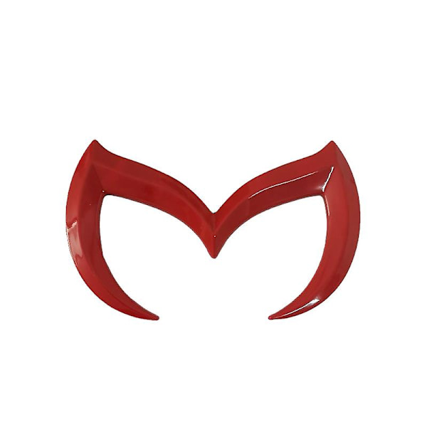 Rødt Evil M-logo emblem merke klistremerke for alle bilkarosserier bakre bagasjerom klistremerke navneskilt dekor tilgang