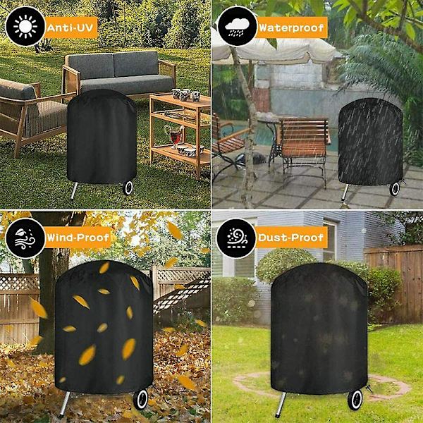 Vattentät grillöverdrag UV-skydd utomhus trädgård grill uteplats