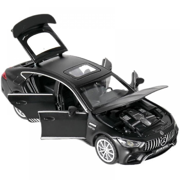 Seosautomalli, 1/32 Diecast Car Benz Amg Gt63 Malliauto Veto Taakse äänellä ja Kevyellä Leluauto Pojille Tytöille Aikuinen Lahja