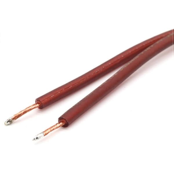 2 kpl RCA-kaiutinkaapeli paljasjohtiminen kaiutinkaapeli RCA-liittimeen, sovitin