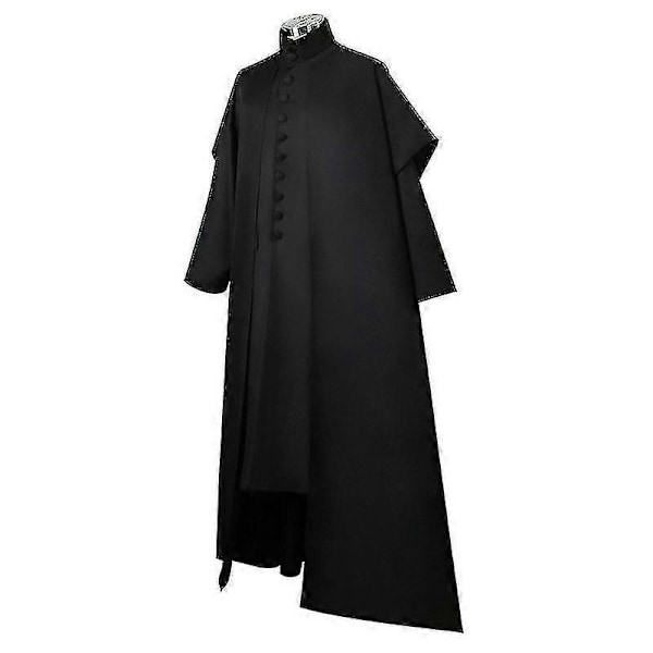 Severus Slanger Cosplay for Voksne Halloween Kostyme Karneval Party Forkledning M
