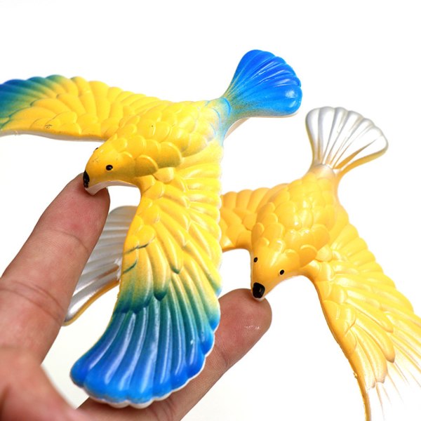 Fantastisk balanserande örn med pyramidstativ Magic Bird Desk Kids Toy Fun Learn