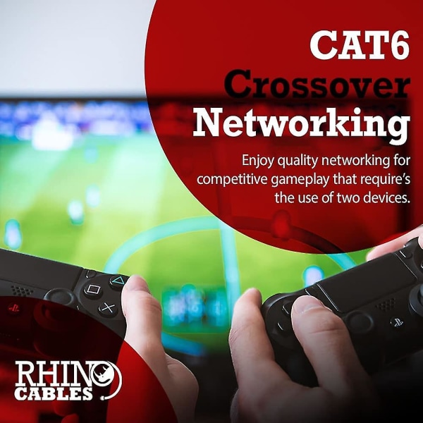 Cat6 Crossover Enhanced High-Speed ​​Gigabit Ethernet Patch Netværkskabel til Lan U2014 Cross Wired Utp Grå Ledning Med Rj45 Connector U2014 For Intern