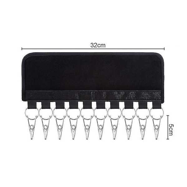 Garderobe Hat Organizer Holder Clips Skab Sok Opbevaring Stativ Tøj...