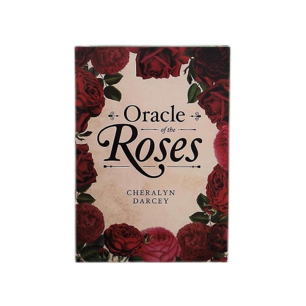 Oracle Of The Roses Tarot Decks Kort för nybörjare Brädspel Party Favors