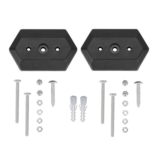 Premium Skateboard Vægmontering Ski Board Display Rack til Garage 1 Set 9x5x8cm
