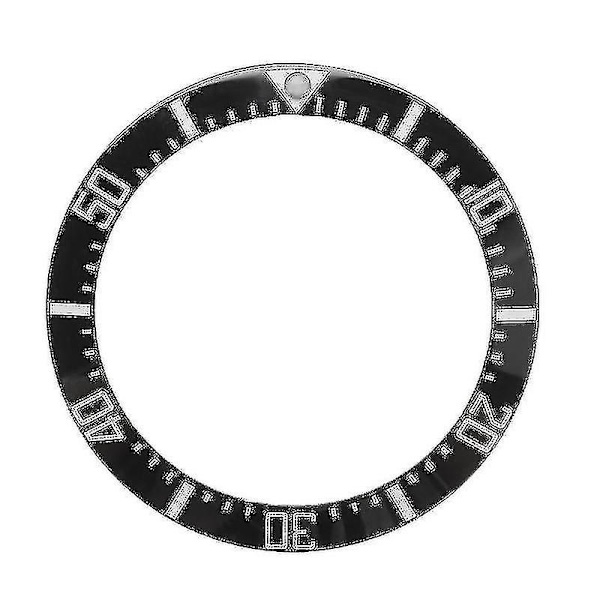 Klockansikte Keramisk Bezel, Submariner Automatisk Ersättningstillbehör Black