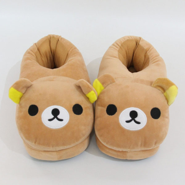 Rilakkuma Tassut Unisex Aikuisille Sisätiloihin Pehmolelut Kengät Eu35-42