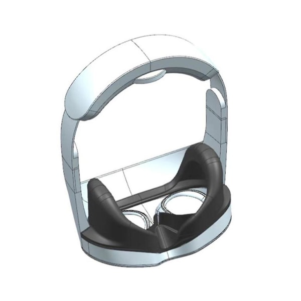 Eye Mask Cover Pad for Meta Quest Pro Vr Headset Anti-svette Light Blocking Pad
