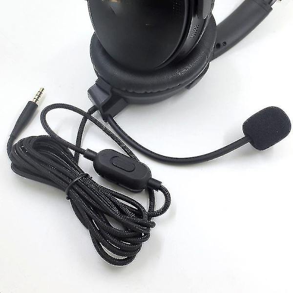Støjreduktion Fletning Udskiftning Audio Kabel Til Qc35 Ii Qc35 Qc35ii Hovedtelefoner Med Mikrofon Mi