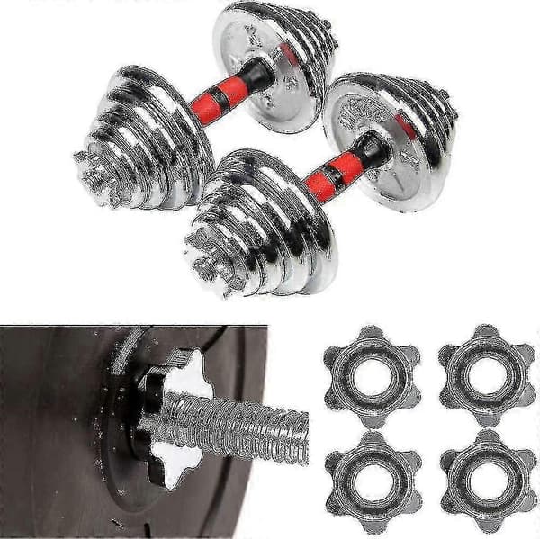 Standard Spinlock Hantelkrage - 4-pack Halkfri Design