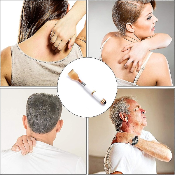 Rygkradser, manuel rygmassager Kropsafslapningsmassager Lang rygskrabemaskine til kløelindring Kropsafslapning (a)