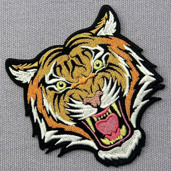 The Terrible Of Bengal Striped Tiger Brodert Patch Iron On Sy On Patch