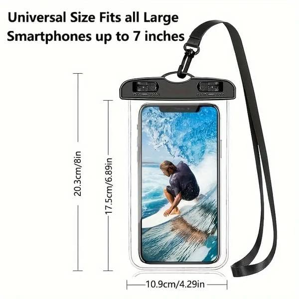 Skydda din iPhone med ett vattentätt mobilfodral!