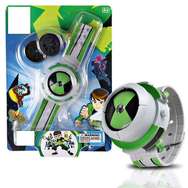 Ben 10 Projektor Klocka Barn Leksak Armbandsur Leksaker