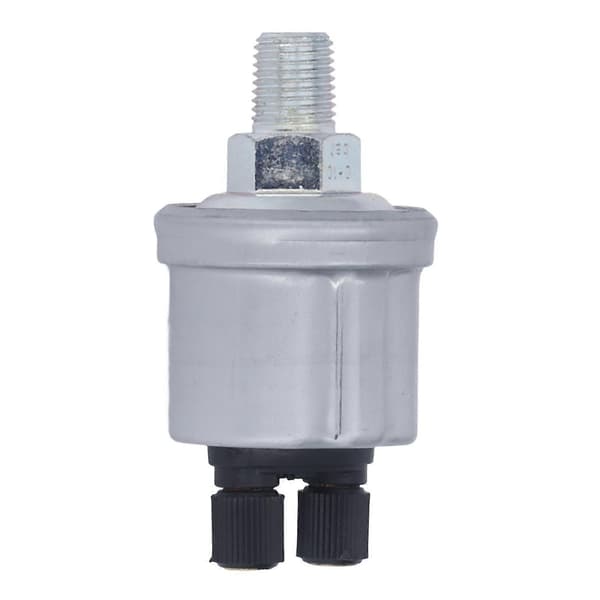 Olietryksensor 1/4 NPT 0 til 10 bar motorolietryktransducer til VDO dieselgenerator mat dobbelthoved