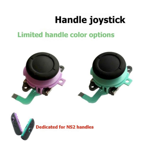 For Switch2 Joycon2 3D analog joystick tommelpinne sensor erstatning for Nintendo Switch2 Joy-Con2 Joystick A Green