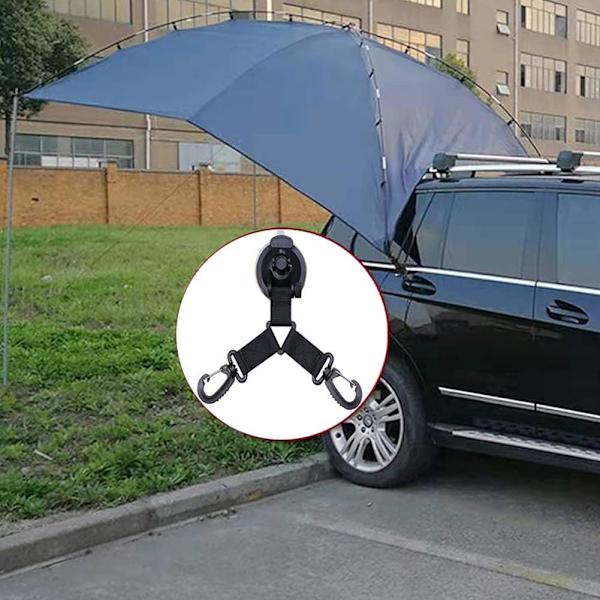Utomhus dubbelsidig sugkoppkrok Campingtält Markis Remsugkopp med krok Lämplig för att ansluta markiser