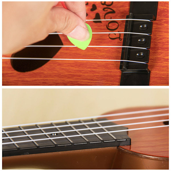 Ukulele Gitarr Nybörjare Klassisk Pedagogisk Musikinstrument Leksak för Barn