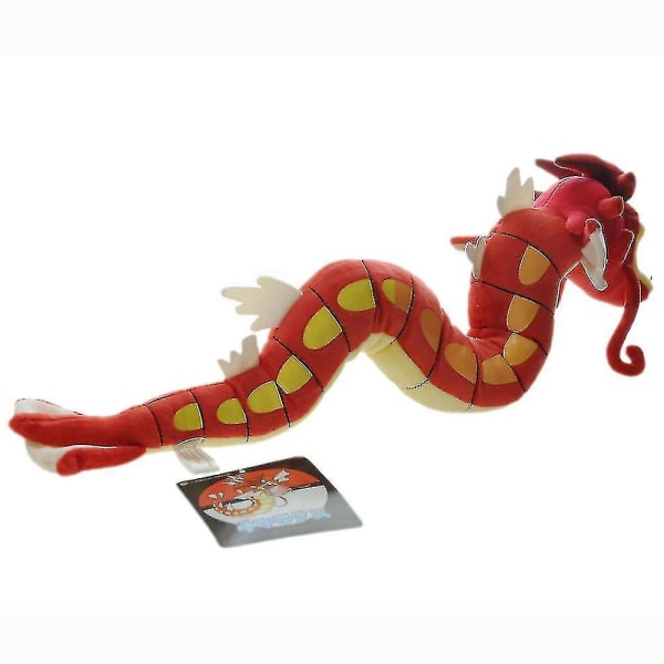 Skjelettformet drageleke - Gyarados Rayquaza Animal Stuffed Plush Doll - Perfekt bursdagsfestivalgave til barn! Thanksgiving G Red