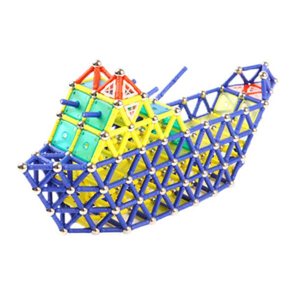 Magnetiska byggkäpparleksaker, magnetiska set och pedagogiska staplingspusselleksaker för vuxna och småbarn