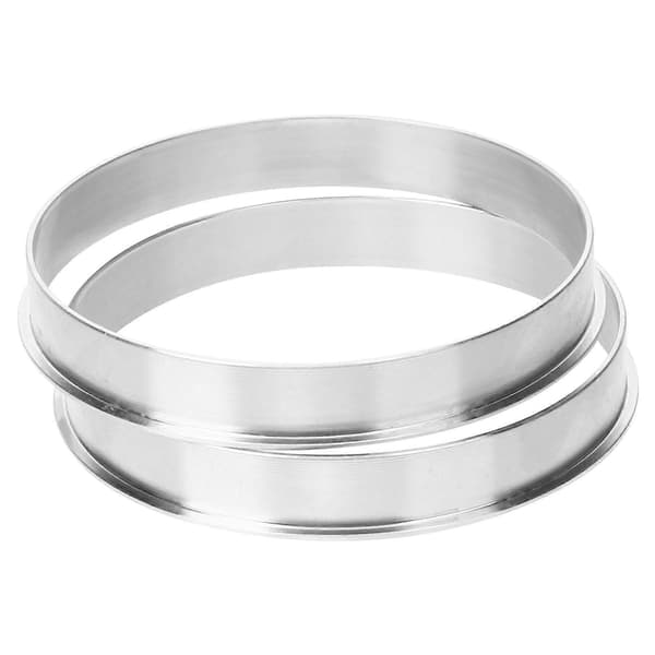 Förseglingsring Förseglingsmaskin Packning Tätning Mjölk Te Förseglare Tillbehör 9.20X9.20X0.80CM 2-pack Silver 9.20X9.20X0.80CM