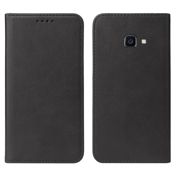 För Samsung Galaxy Xcover 4s phone case med magnetstängning Black