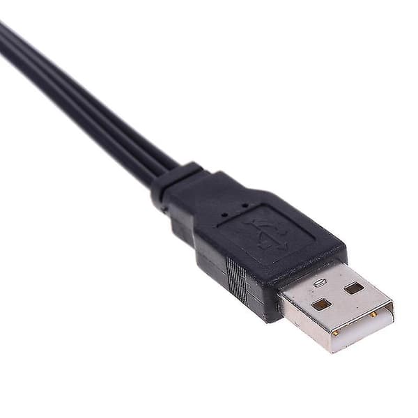 Usb han-stik til 3 Rca hun-adapter lydkonverterkabel Usb til Rca