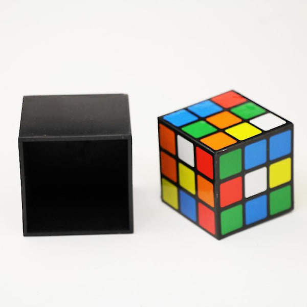 1 Set Triple Cube Magic Tricks Instant Restore Close Up Magician Trick Gimmick Illusions