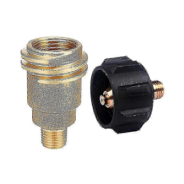 Qcc1 Gassregulatorventiladapter med 5042 mutter og slangekobling