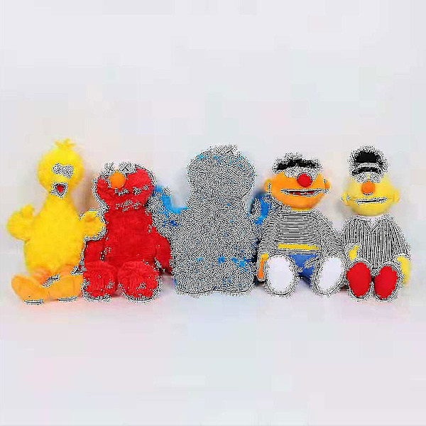 2024 Kaws Sesame Street Elmo Cookie Doll Børn Plys Legetøj-1 Cookie Monster*