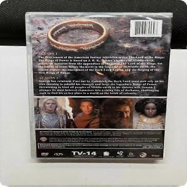 Sagan om ringen: Maktens ringar säsong 1-2 engelsk version 6DVD