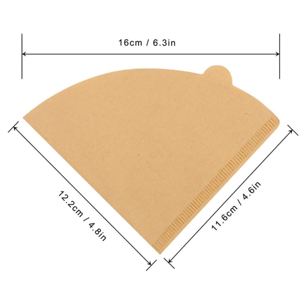 Immersion Dripper Switch Glas V60 Hæld Over Kaffemaskine V Form Kaffe Dripper Og Filtre V02